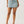 True Religion Sadie Mini Skirt Flap Misty Ocean