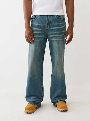 True Religion Vinny Sn Flap 34In Steel Drift Medium Wash