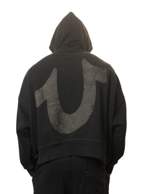True Religion Sebastien Ami X Tr Hoodie Logo Black-True Religion