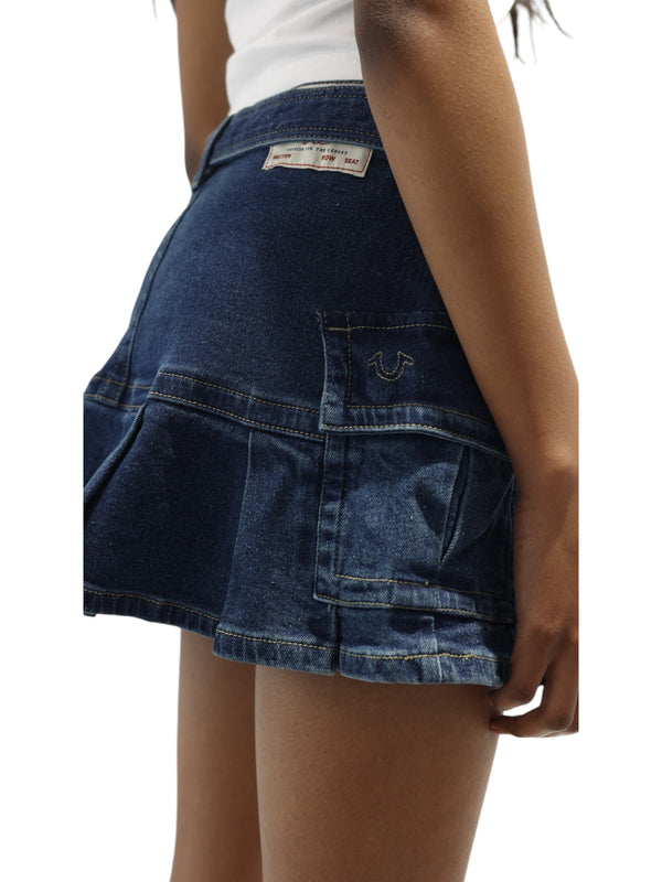 True Religion Belted Drop Skirt Waist Cargo La Serena