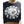 True Religion Distressed T-Shirt Buddha Crop Jet Black