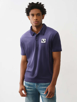 True Religion Golfer Ss Velour Eclipse
