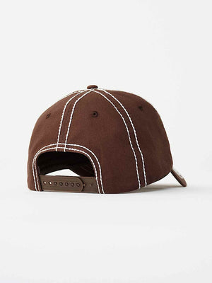 TRUE RELIGION CAP EMB FLOWER CHESTNUT
