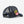 TRUE RELIGION CAP CONTRAST TRUCKER JET BLACK