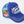 TRUE RELIGION CAP CONTRAST TRUCKER IMPERIAL BLUE