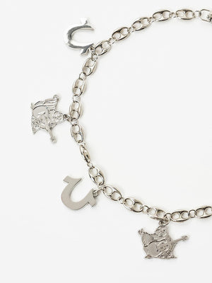 True Religion Belt Hs Buddha Chain Silver