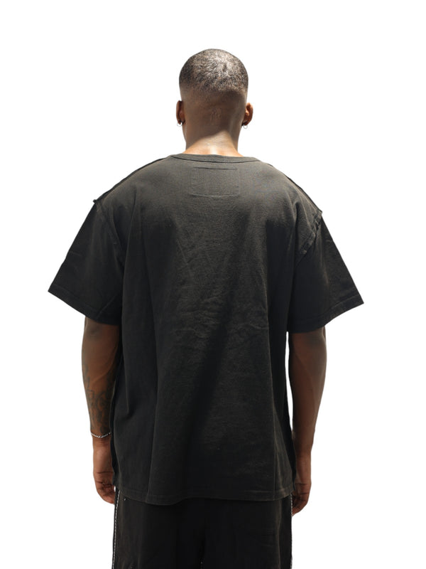 True Religion Blu X Tr T-Shirt Boxy Faint Black