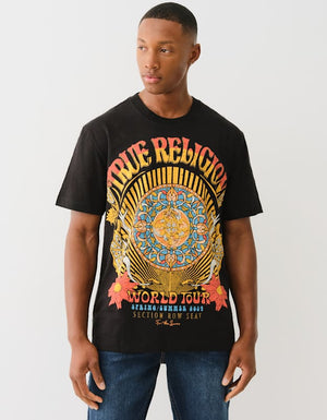 True Religion Ss Rock N Roll Tee Black