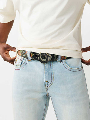 True Religion Belt Hs Snake Multi Colour