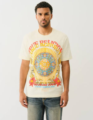 True Religion Ss Rock N Roll Tee White Top