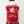 TRUE RELIGION JACKET VARSITY HOODED PUFFER RED-WINTER WHITE