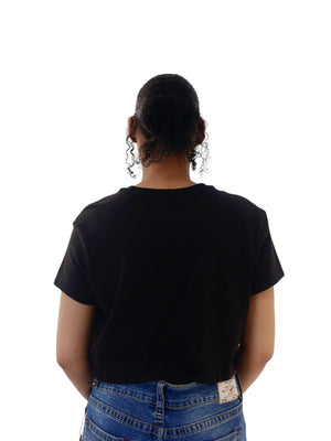 Logo Crop T Shirt-True Religion