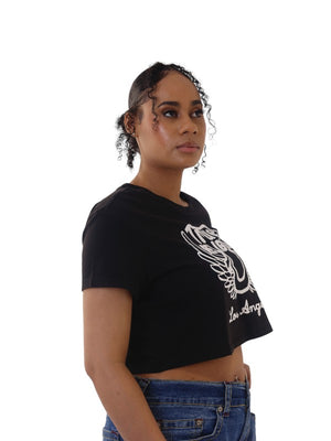 Logo Crop T Shirt-True Religion