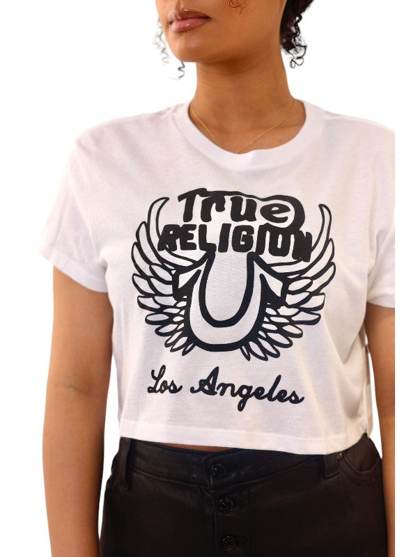 Logo Crop T Shirt