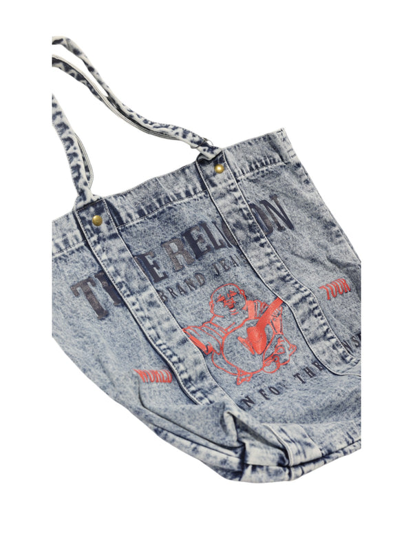 True Religion Denim Tote Bag