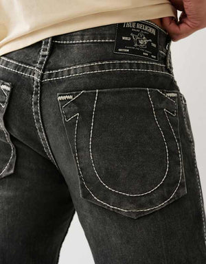 True Religion Ricky Bigt Nf Ovrszd Hs Short Chantey Black Wash