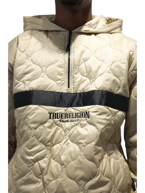 True Religion Relaxed Jacket Quilted Travertine