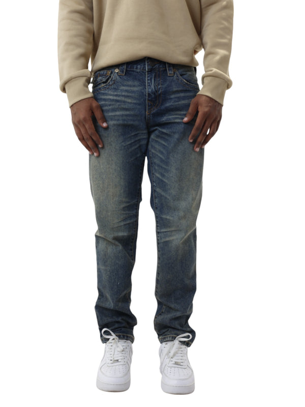 True Religion Rocco Jeans Gold Rush Dark Wash