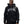 True Religion Jacket Collegiate Embro Zip Hood Jet Black