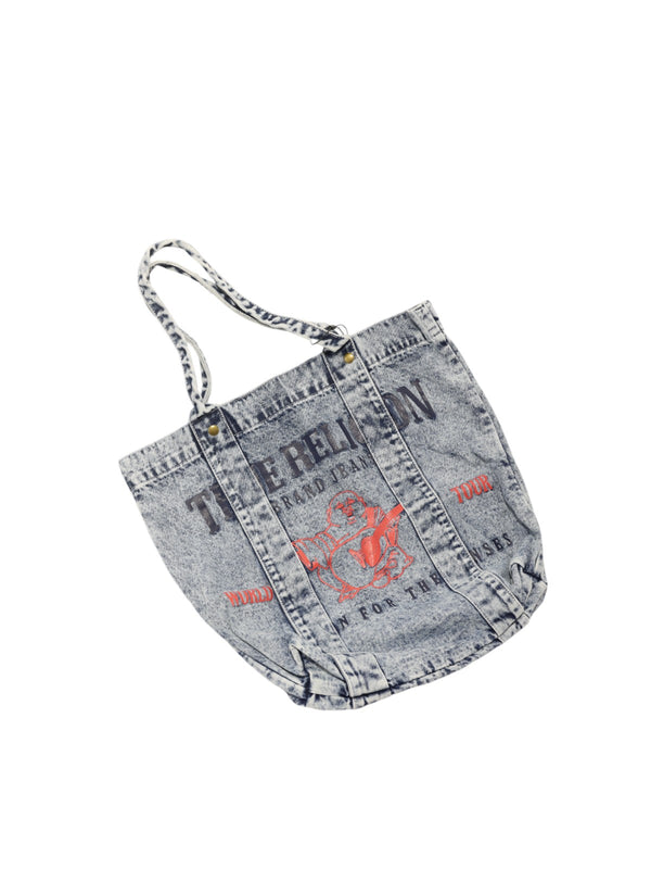 True Religion Denim Tote Bag