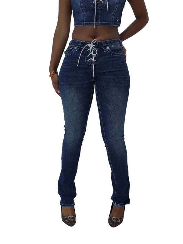 True Religion Billie Jeans Love In A Mist Blue