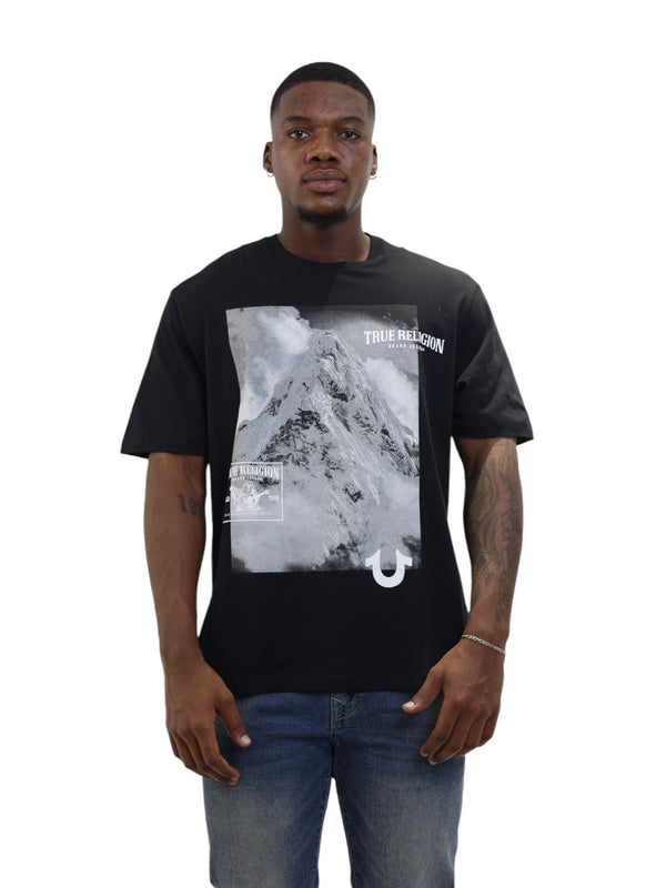 True Religion Relaxed T-Shirt Jet Black