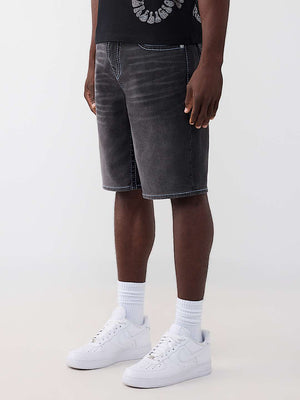 True Religion Shorts Bobby Flap Big T Sho Black Wash