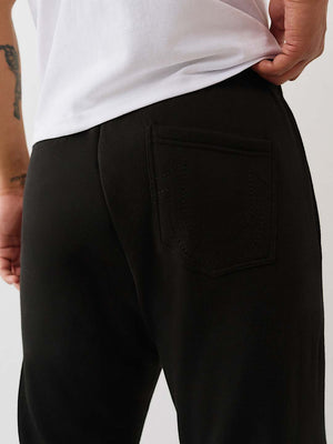 True Religion Bottoms Palm Tree Jet Black