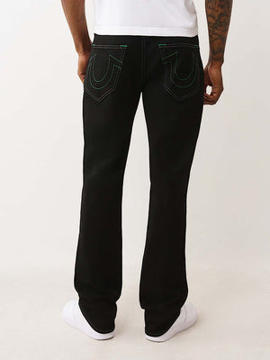 True Religion Jeans Ricky Sn Straight Black Rinse