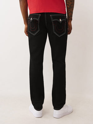 True Religion Denim Rocco Sn Flap 2Sb Black Rinse