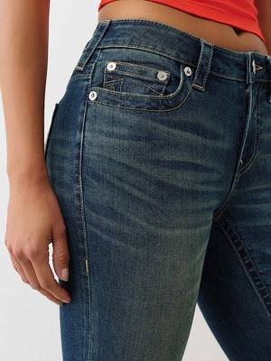 True Religion  Becca Mid Rise Bootcut Nautical Blue