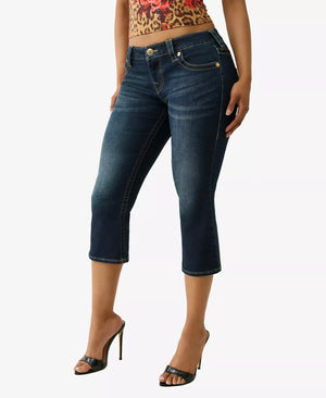 True Religion  Low Rise Capri Indigo Twilight