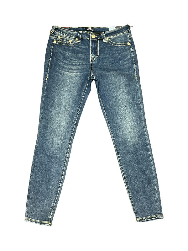 True Religion Jeans Ladies Lurex Jenne Mr Skinny Aizome