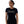 True Religion Crysl T-Shirt Ladies Box Logo Jet Black